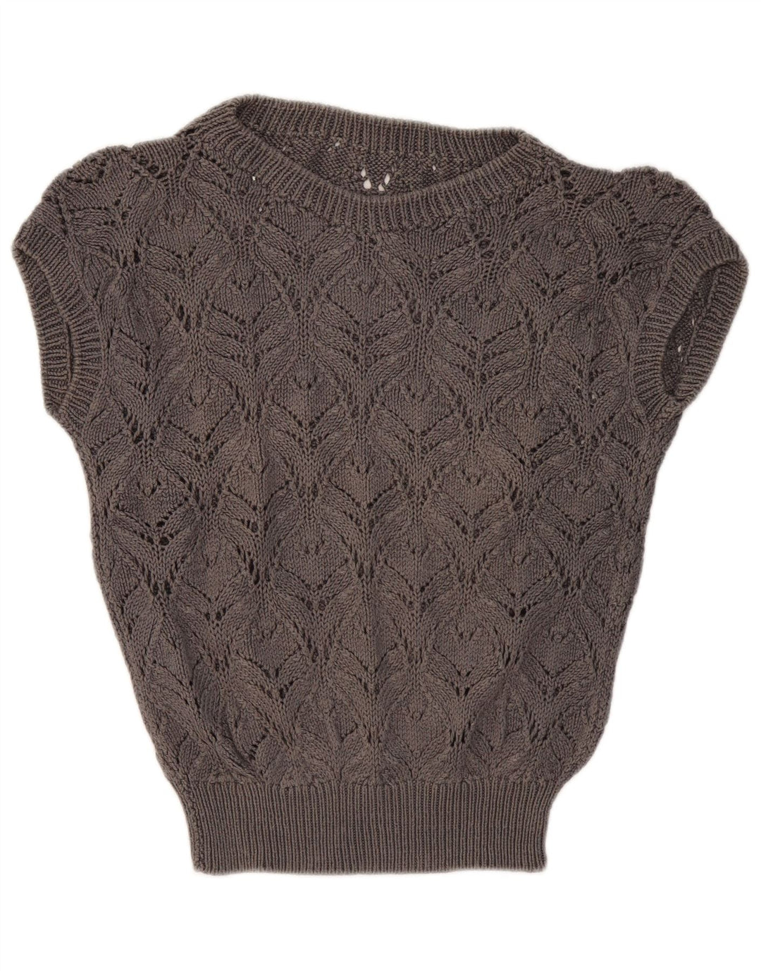 VINTAGE ženska majica bez rukava UK 16 velika siva