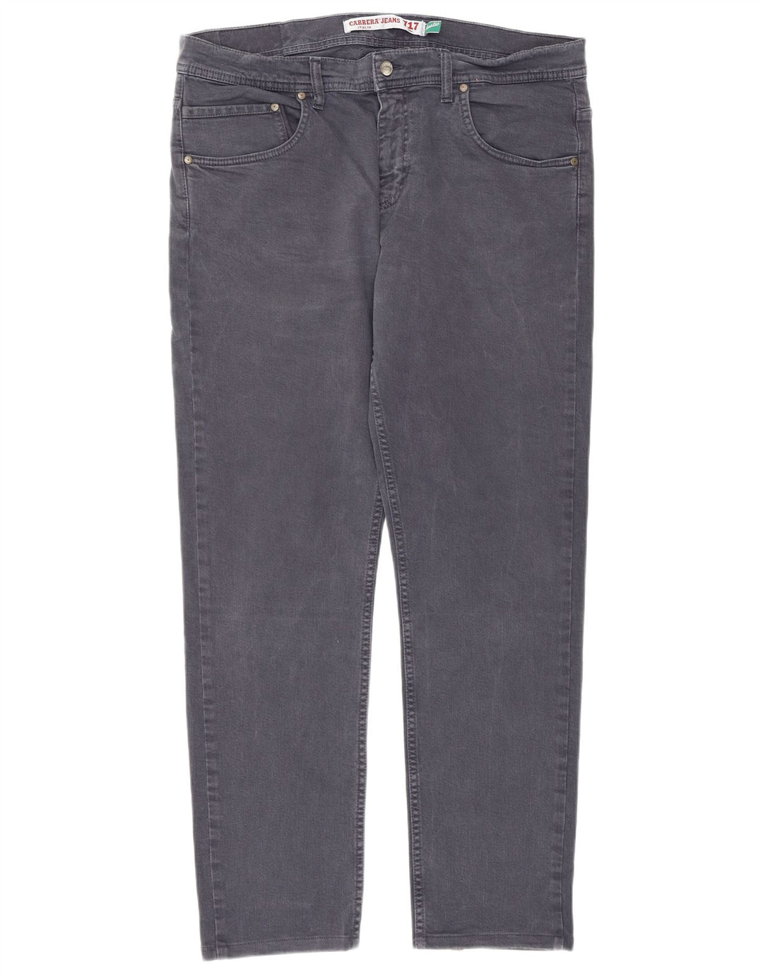 Carrera Mens 717 Slim Jeans W36 L30 Sivi pamuk