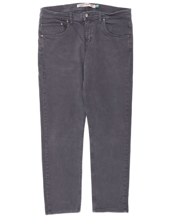 Carrera Mens 717 Slim Jeans W36 L30 Sivi pamuk