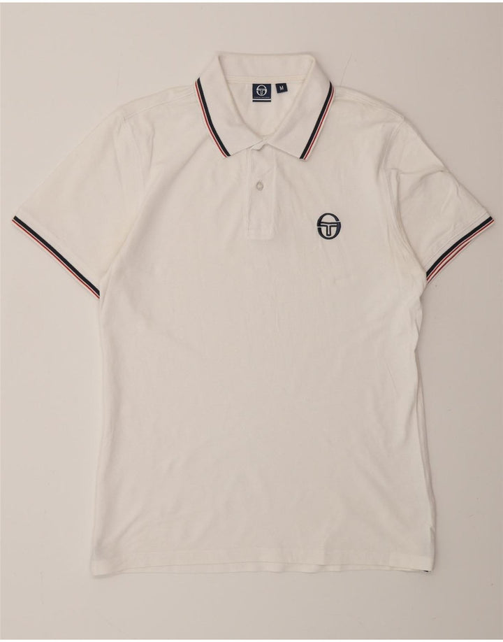 SERGIO TACCHINI Muška polo majica Srednje bijeli pamuk