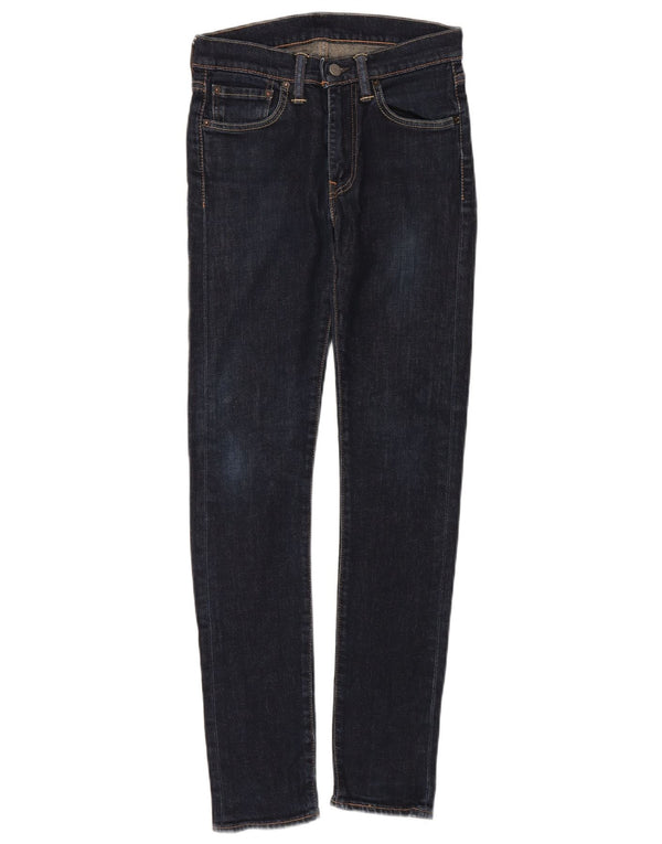 Levi's Mens 519 Hi-Ball Skinny Jeans W29 L32 Navy Blue Cotton