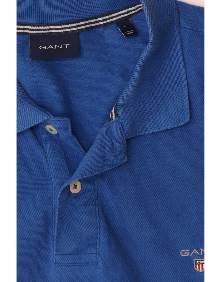 Gant muška polo majica Large Blue Pamuk