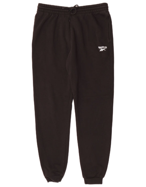 Reebok muške trenirke, srednje crne pamučne hlače