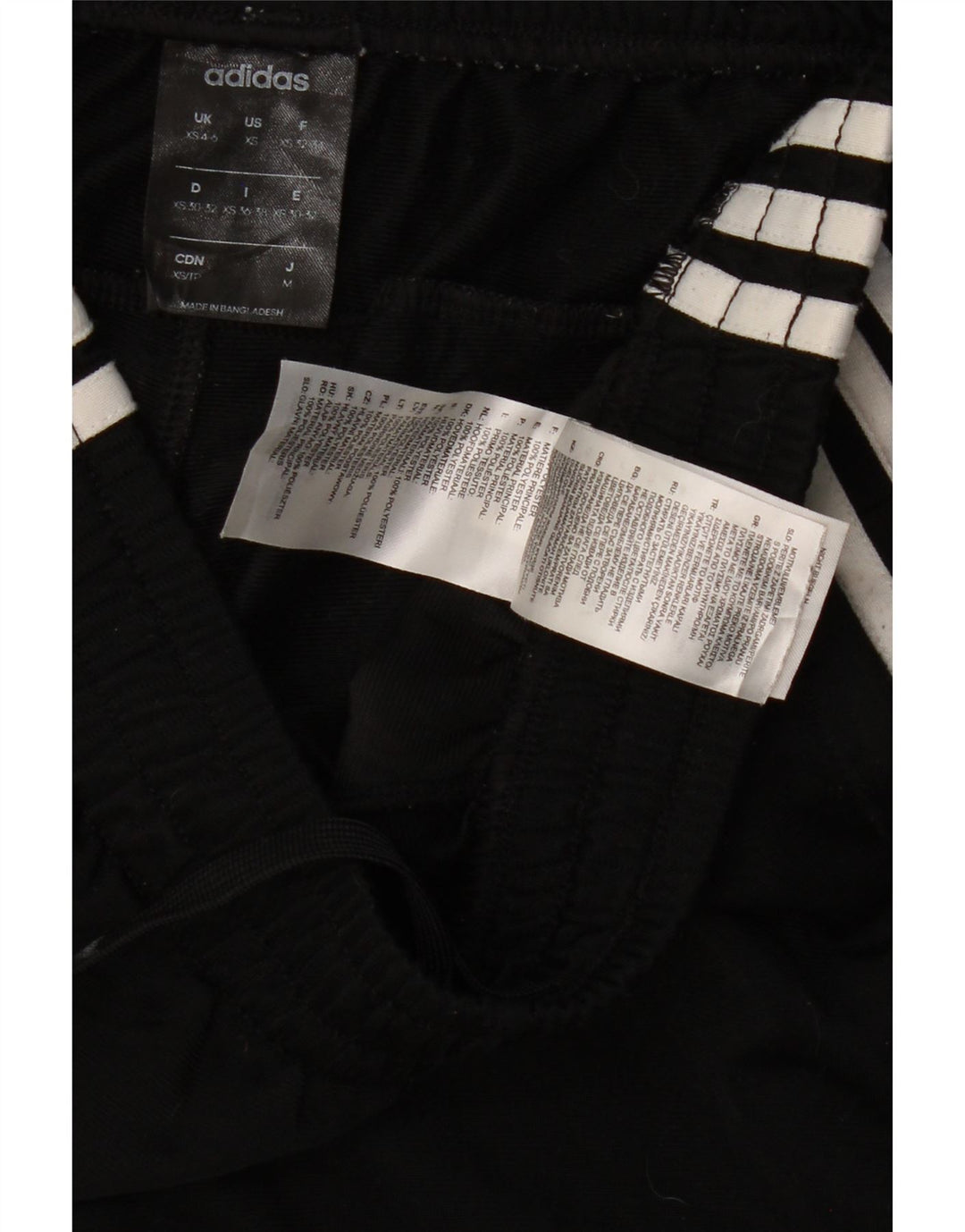 ADIDAS ženske hlače za trenirku UK 4/6 XS crni poliester