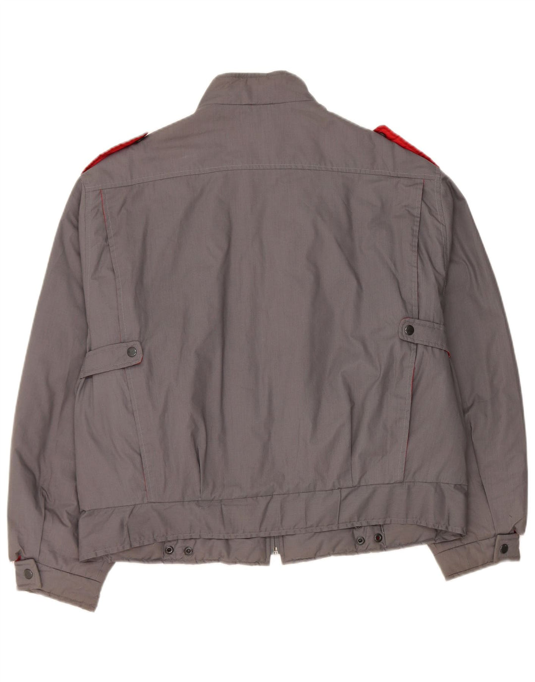 Vintage ženska prevelika vojna bomber jakna IT 48 XL tamnoplava