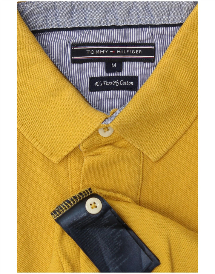 Tommy Hilfiger muška polo majica Srednje žuti pamuk