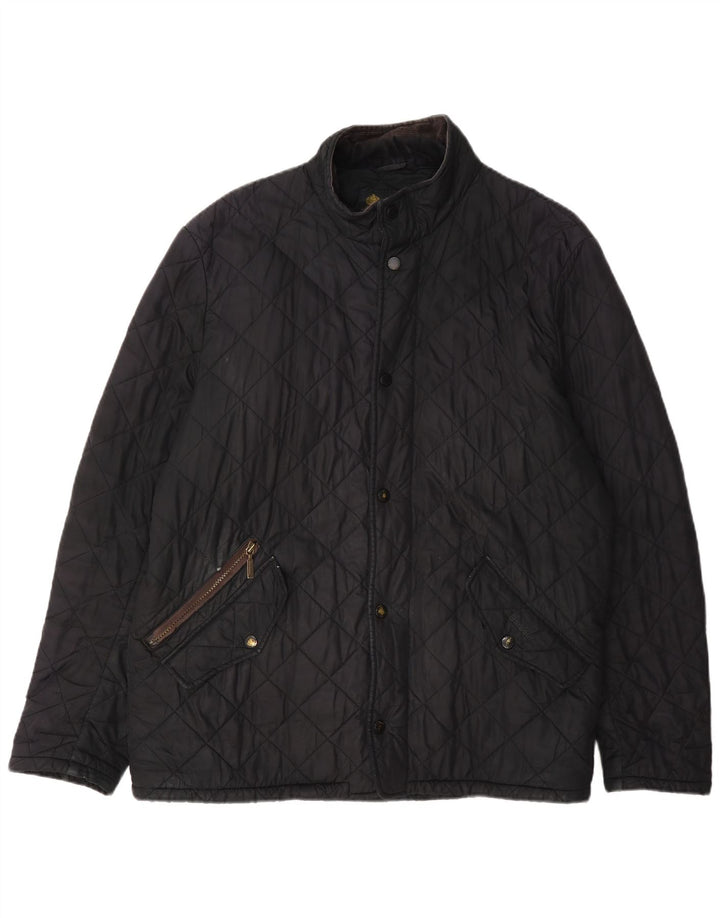 Barbour muška prošivena jakna UK 40 velika crna