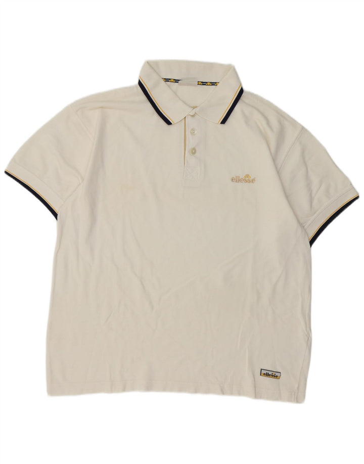 Ellesse muška polo majica Large White Cotton