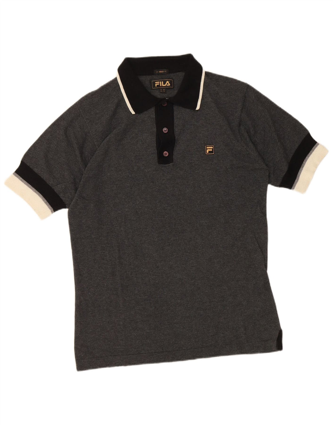Fila Muška polo majica Mala Siva Pamuk blok boja