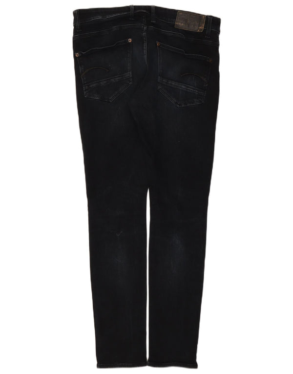 G-Star Mens Revend Super Slim Jeans W36 L32 tamnoplavi pamuk