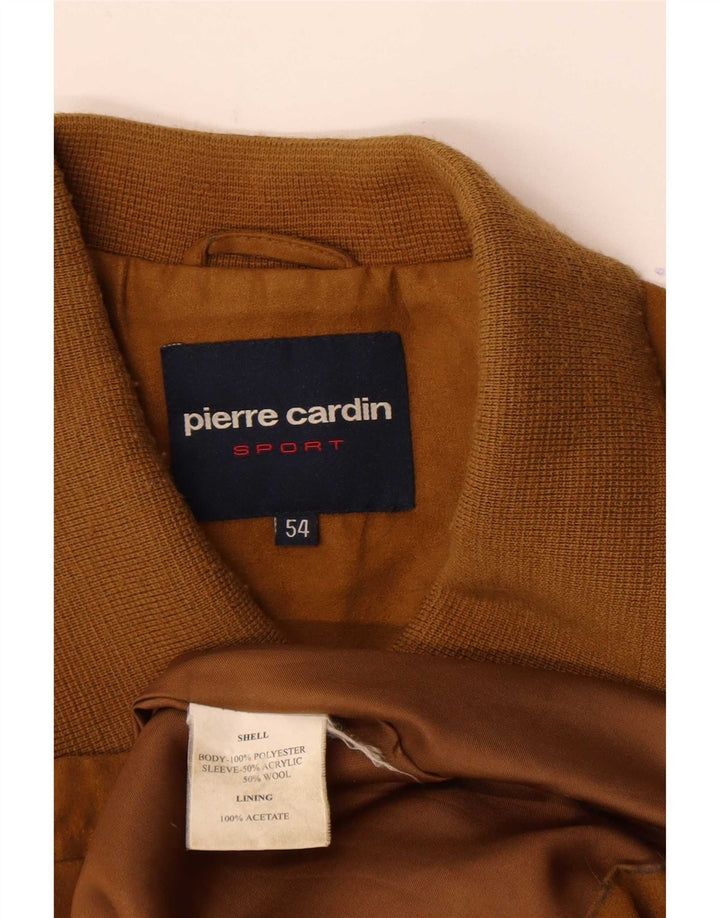 Pierre Cardin muška bomber jakna IT 54 2XL žuti poliester