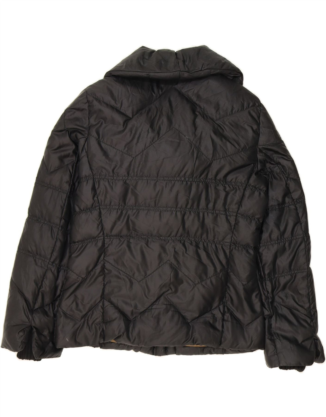 CIESSE PIUMINI Womens Padded Jacket IT 48 XL Black Polyester Vintage Ciesse Piumini and Second-Hand Ciesse Piumini from Messina Hembry 