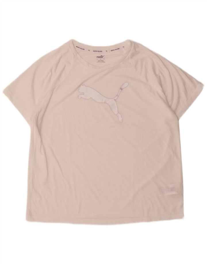 Puma muška majica s grafičkim motivima, veliki bijeli poliester