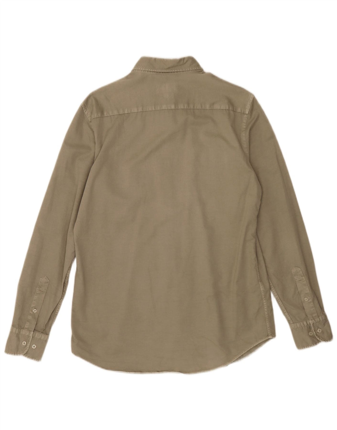 Massimo Dutti muška košulja, srednji kaki pamuk