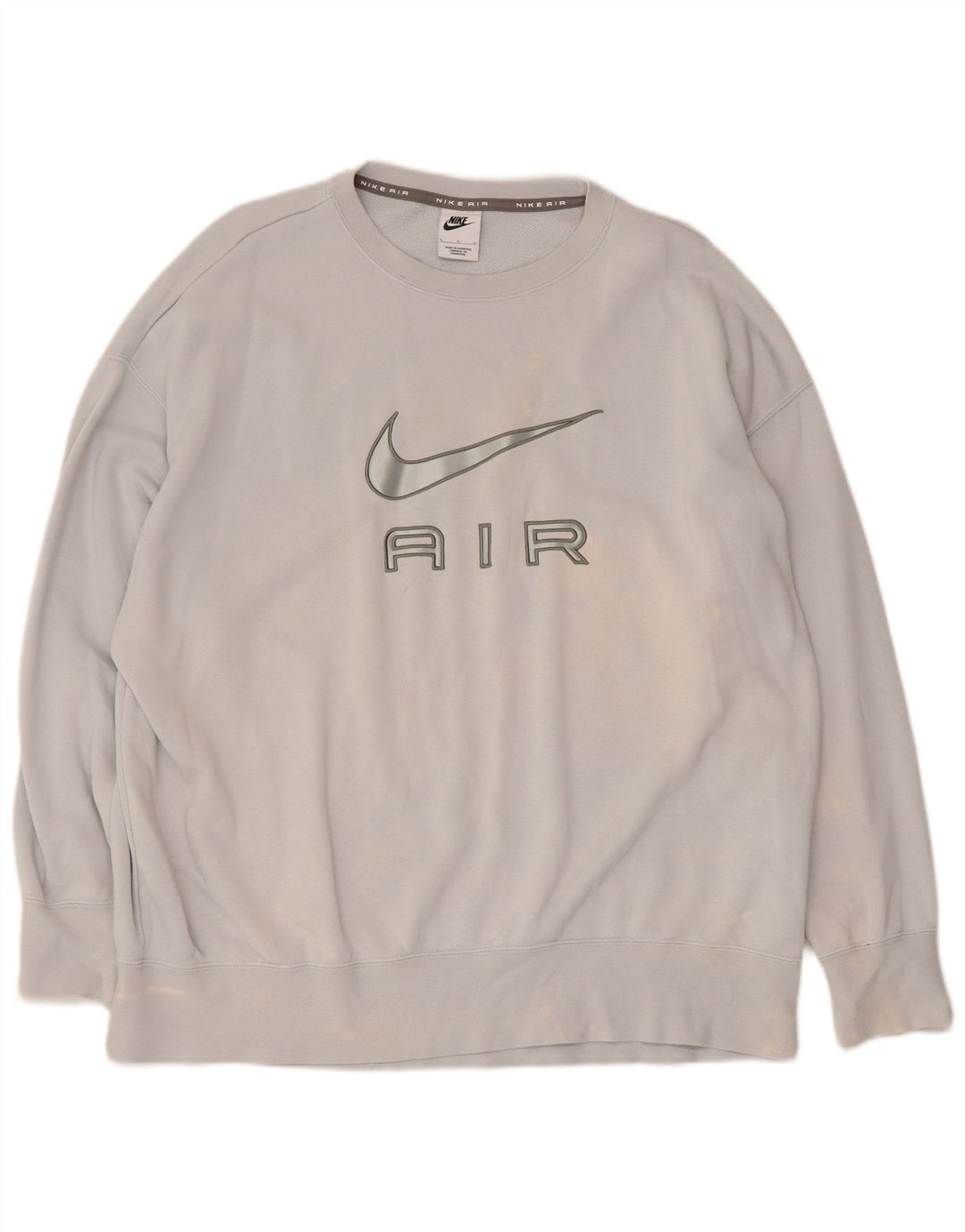 Veliki plavi pamučni džemperi Nike Graphic Sweatshirt