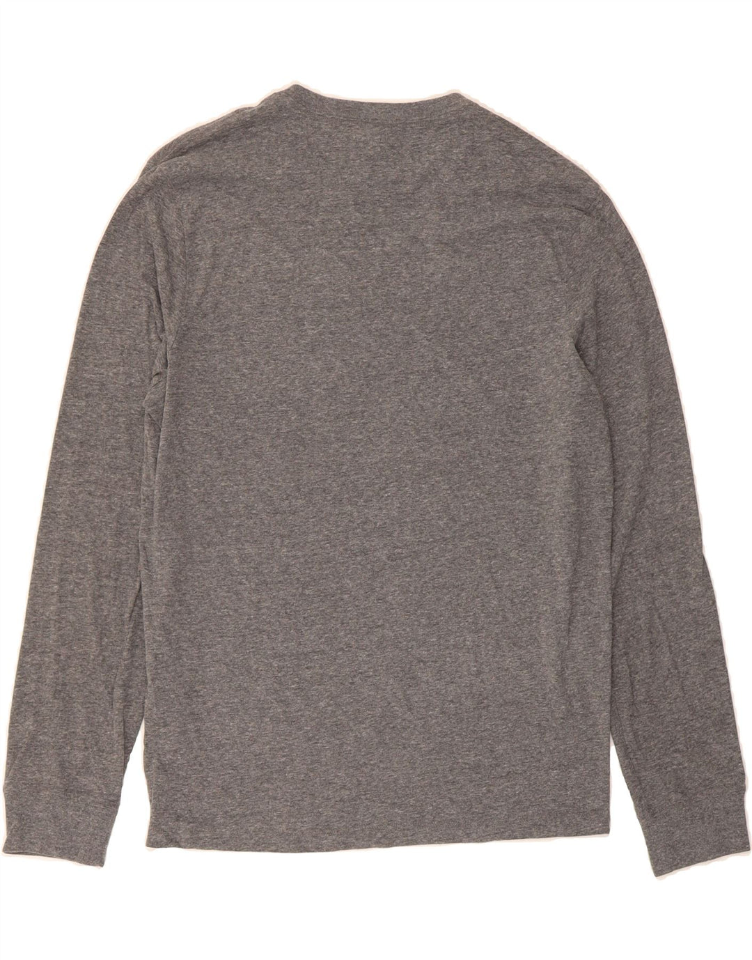 J. CREW Mens Washed Top Long Sleeve Large Grey Cotton Vintage J. Crew and Second-Hand J. Crew from Messina Hembry 