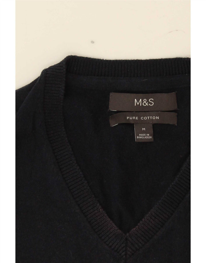 Marks & Spencer muški prsluk bez rukava srednje tamnoplavi pamuk
