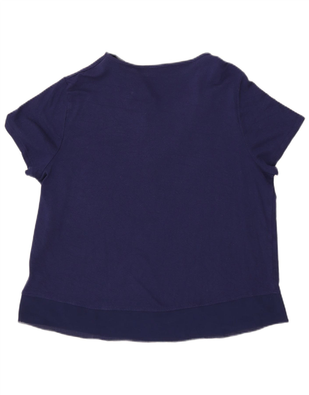 Top ženske bluze Marks & Spencer UK 16 velika tamnoplava viskoza