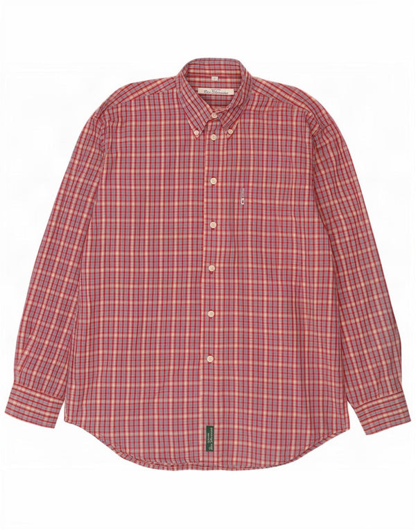 Ben Sherman muška košulja srednje crvene kare