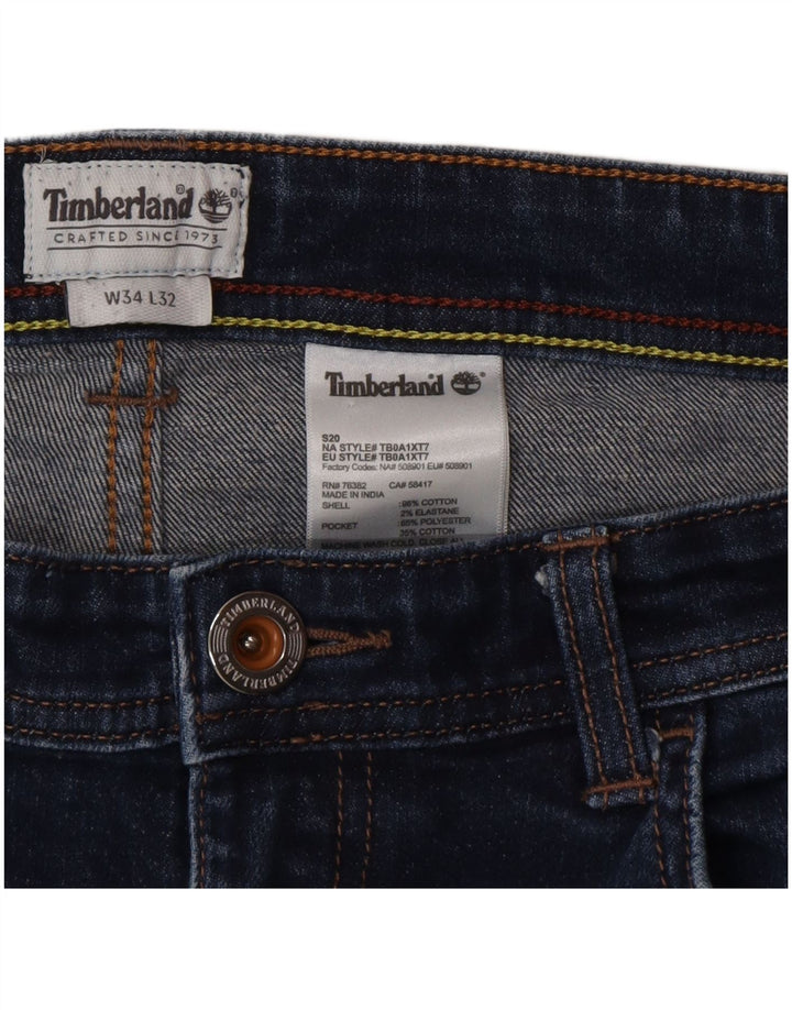 Timberland Muške uske traperice W34 L32 Plavi pamuk