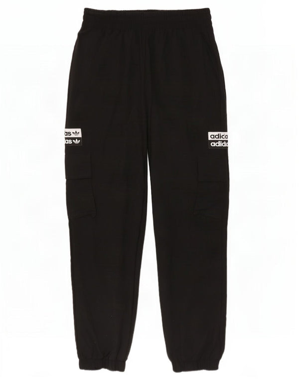Adidas ženske hlače za trenirku s grafičkim motivima Joggers UK 4 XS crni najlon