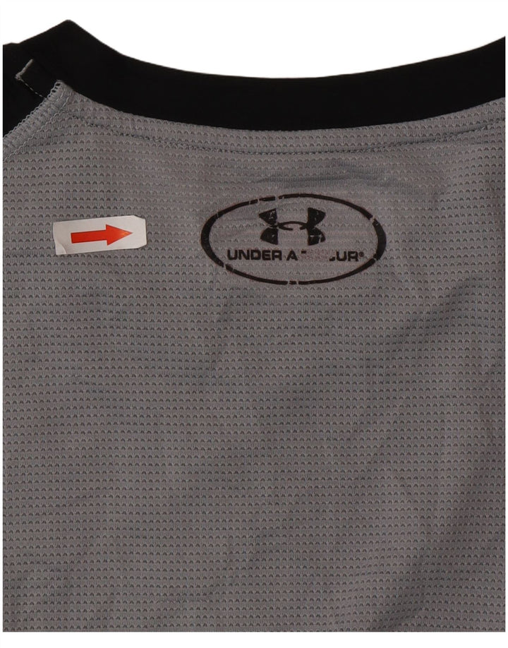 Under Armour muški prsluk s toplom opremom Mali crni poliester u boji