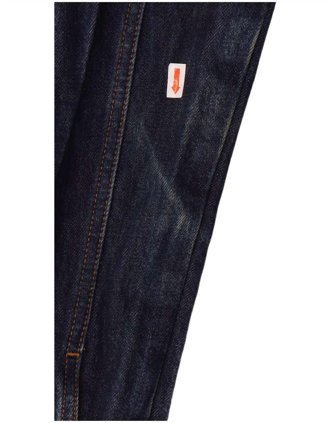GUESS Womens Crop Denim Jacket UK 10 Small Blue Cotton