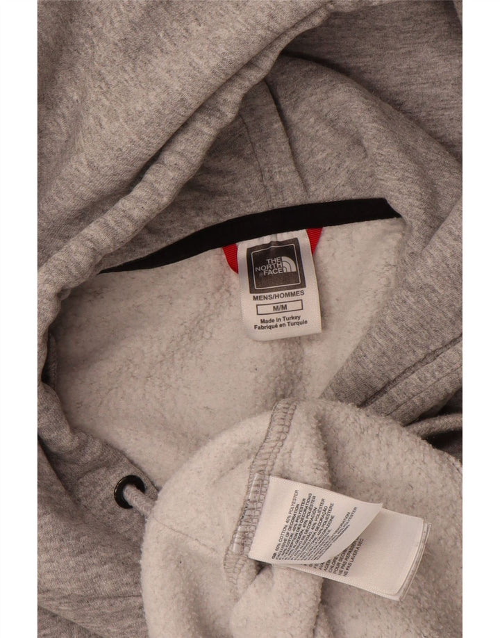 The North Face muška majica s kapuljačom Srednje sivi pamuk