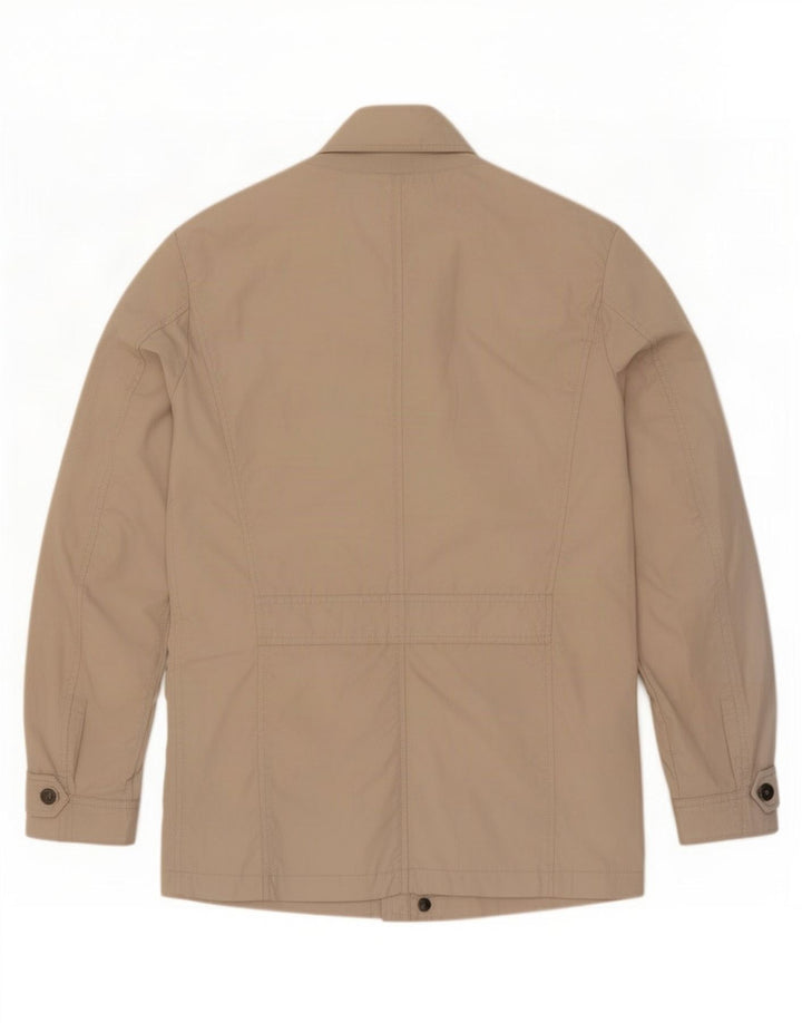 Geox Mens Respira Utility Jacket UK 40 Large Beige Poliester