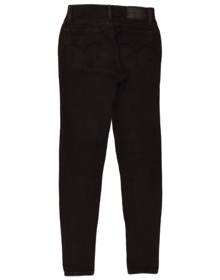 Levi's ženske 710 super uske traperice W26 L30 crne