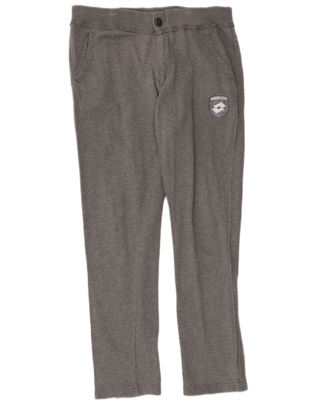 LOTTO Mens Slim Casual Trousers Medium W38 L33 Grey