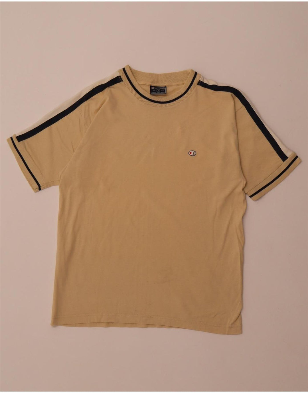 CHAMPION Muška majica kratkih rukava, mali pamuk u bež boji