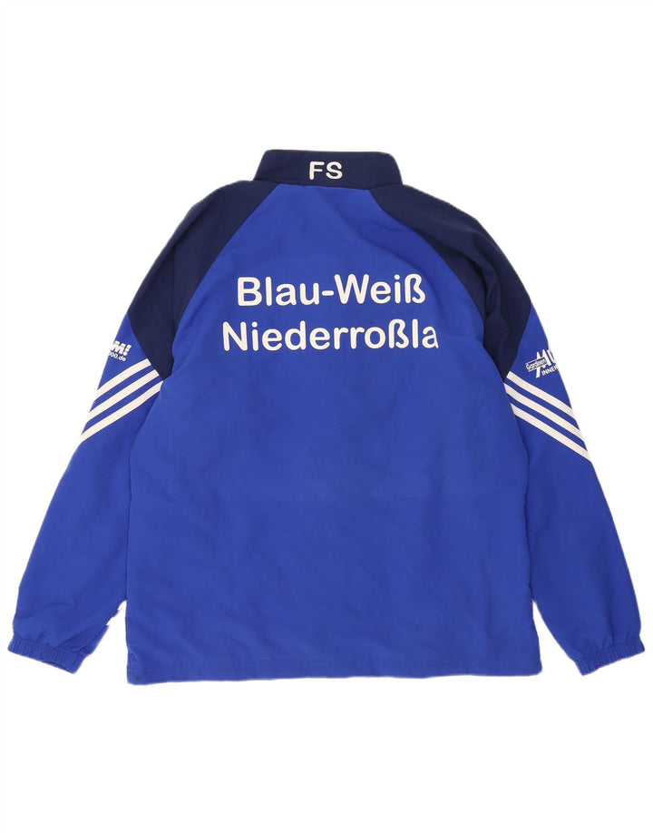 Adidas muška trenirka s grafičkim motivima, gornja jakna XL, poliester plave boje