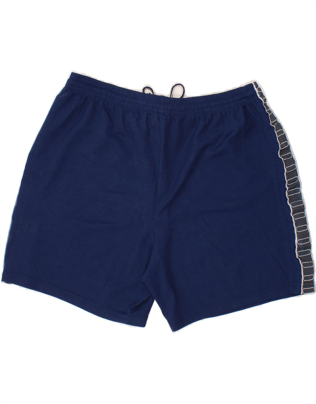 FILA Mens Graphic Sport Shorts Medium  Navy Blue Polyester Vintage Fila and Second-Hand Fila from Messina Hembry 