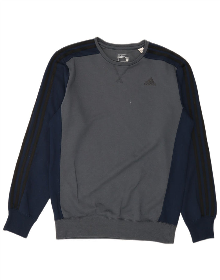 Adidas muška trenirka Climalite mali plavi poliester u boji