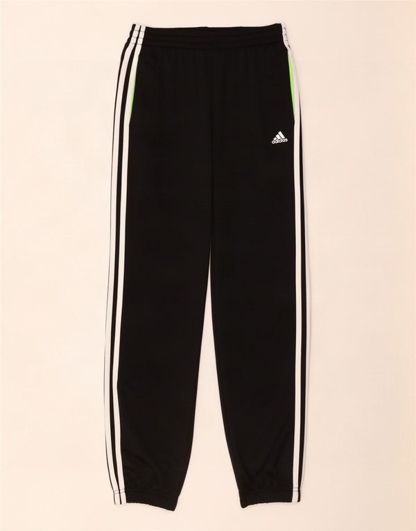 Adidas trenirka za dječake, hlače za trčanje, 13-14 godina, crni poliester