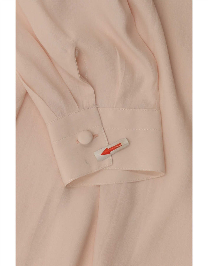 Vintage ženska košulja bluza IT 42 Srednje ružičasti acetat