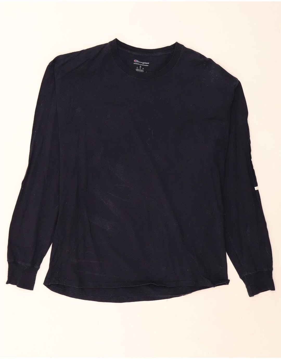 CHAMPION Muška majica dugih rukava s grafikama XL tamnoplava