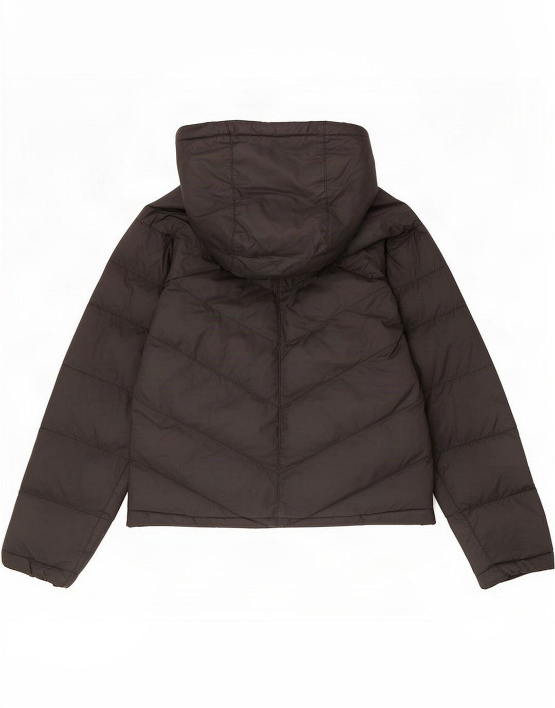 Nike Boys Hooded Padded Jacket 10-11 Years Medium Black Polyester
