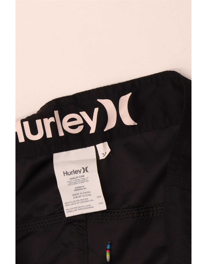 Hurley muške kratke hlače za kupanje veliki crni poliester