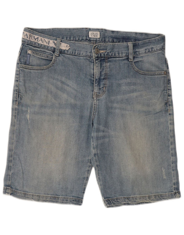 Armani Boys Traper kratke hlače 15-16 godina W34 plavi pamuk