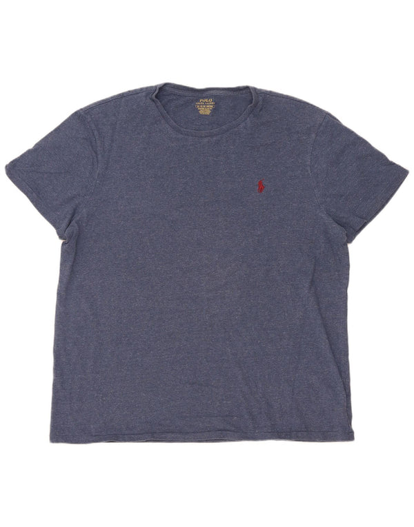 Polo Ralph Lauren muška uska majica kratkih rukava XL, plavi pamuk