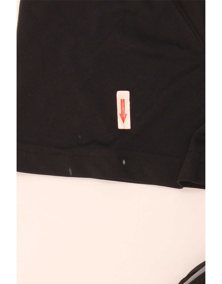 Nike Dri Fit majica kratkih rukava, veliki crni poliester