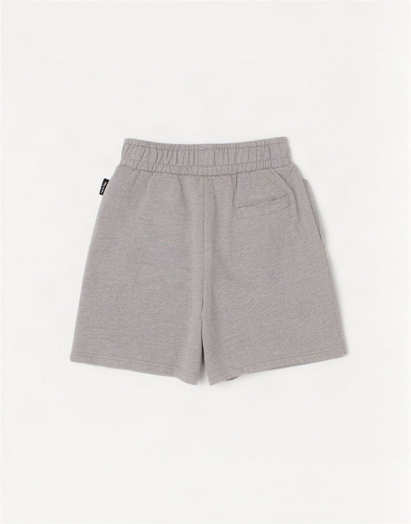 Bench Boys Graphic Sport Shorts 9-10 Years Sivi pamuk