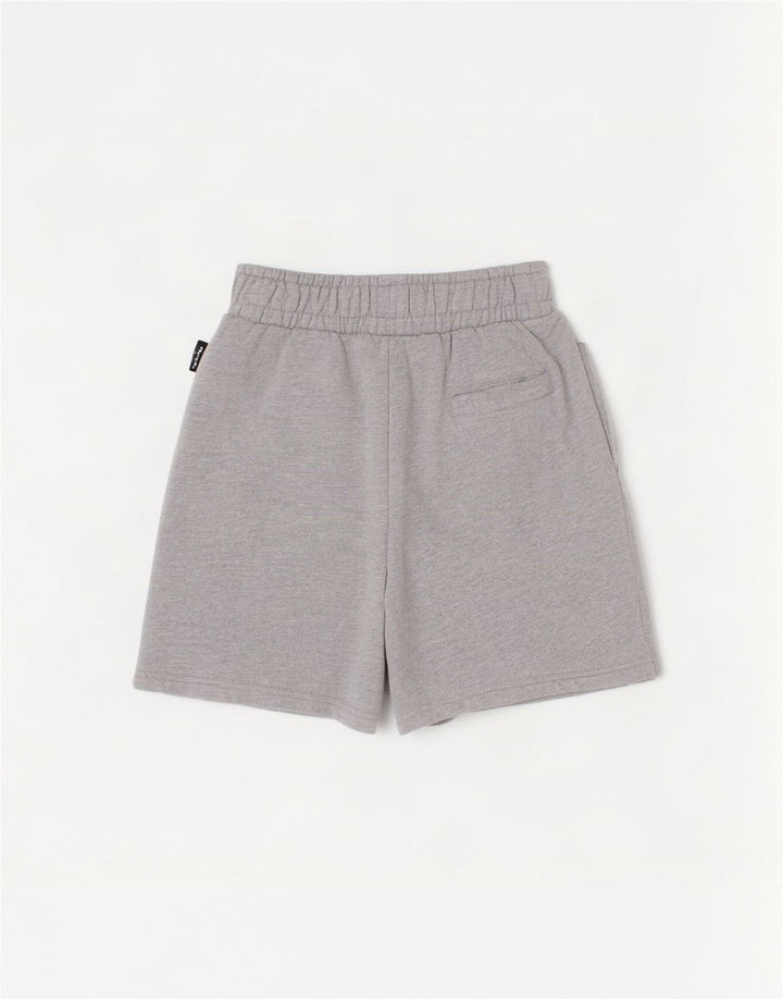 Bench Boys Graphic Sport Shorts 9-10 Years Sivi pamuk
