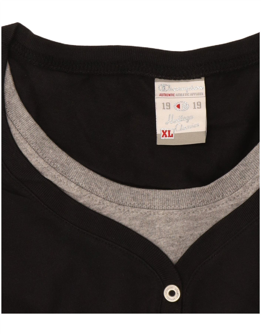 CHAMPION Ženska Heritage Classics majica dugih rukava UK 18 XL crna