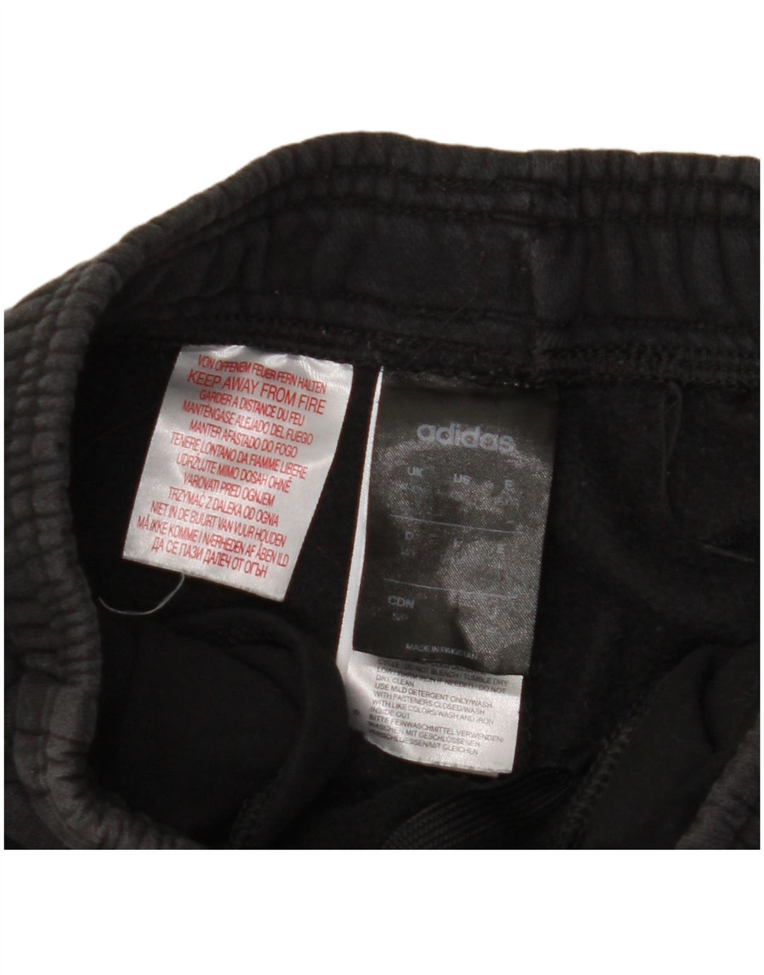 ADIDAS Trenirke za dječake Joggers 9-10 godina crni pamuk