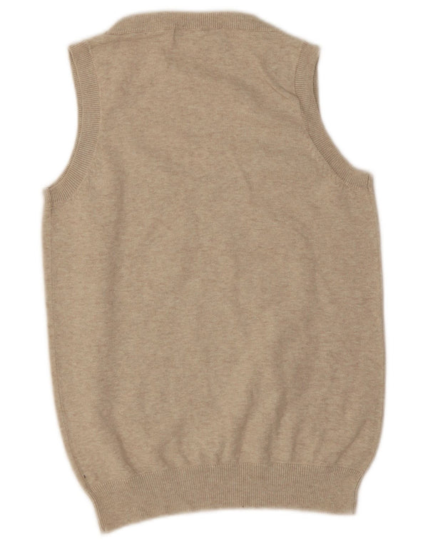 Zara ženski prsluk bez rukava UK 12 Medium Beige Flecked