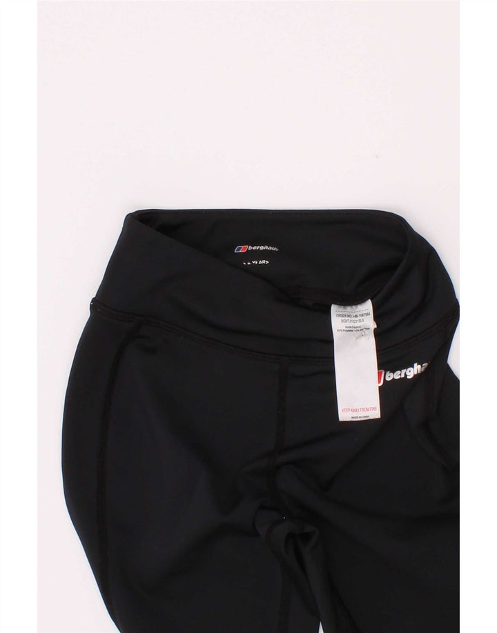 Berghaus tajice za djevojčice 5-6 godina, crni poliester