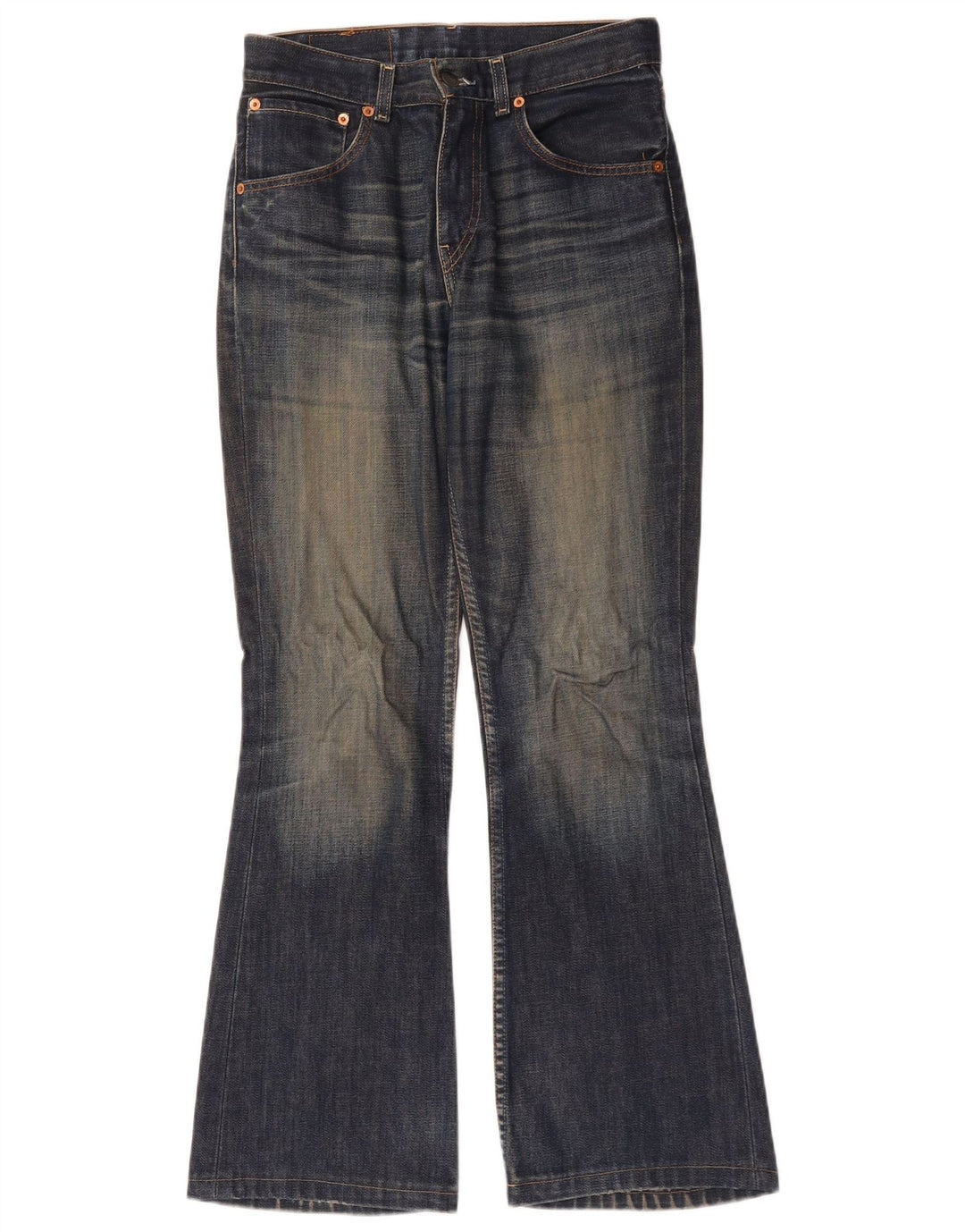 Levi's ženske 525 Bootcut traperice W29 L30 tamnoplavi pamuk